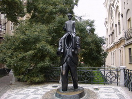 Памятник Францу Кафке